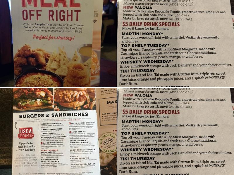 Ruby Tuesday Menu