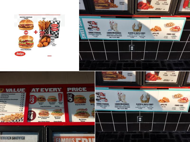 Checkers Menu