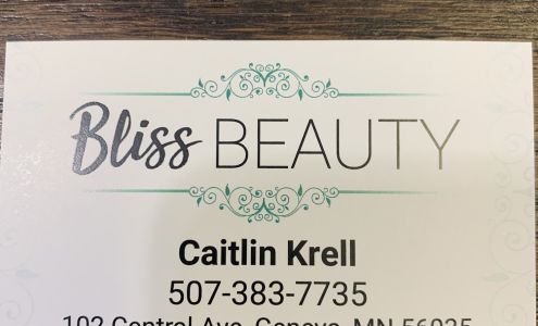 Bliss Beauty Geneva Minnesota 56035