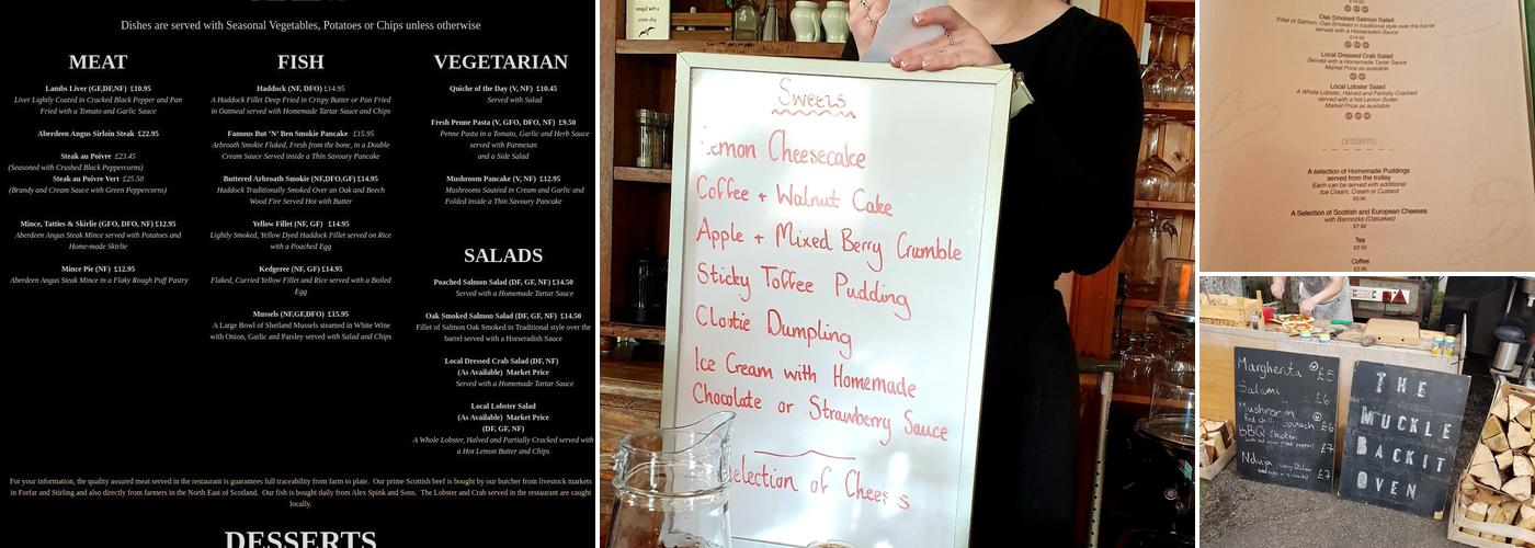 The But 'n' Ben Menu