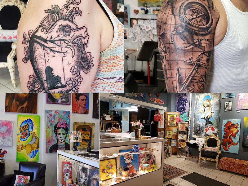 Funky Rooster Tattoo and Art Gallery