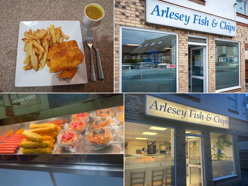 Arlesey fish and chips