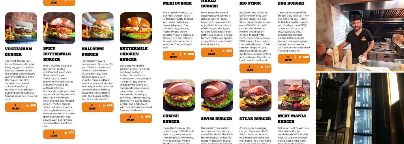 Ohannes Burger Arnold Menu