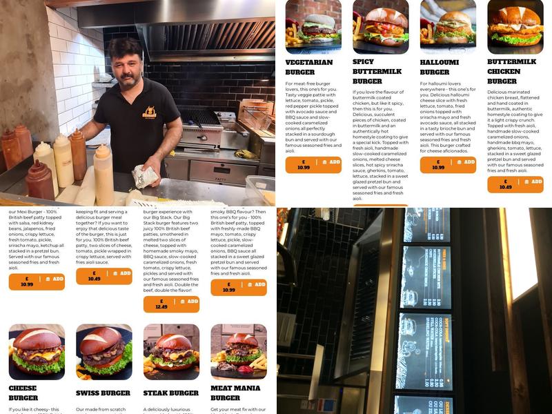 Ohannes Burger Arnold Menu