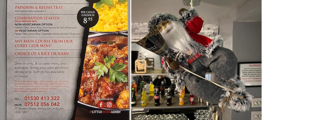 Little India Ashby Menu