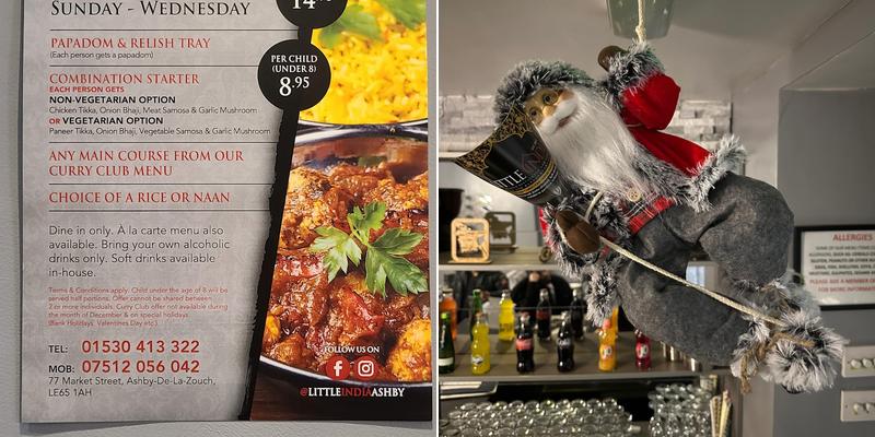 Little India Ashby Menu