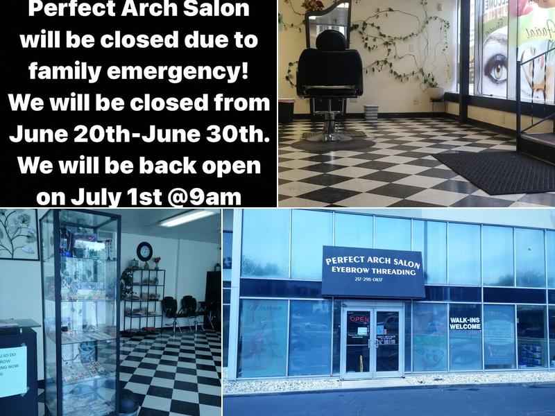PERFECT ARCH SALON AND EYEBROW THREADING