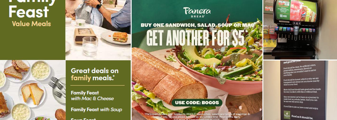 Panera Bread Menu
