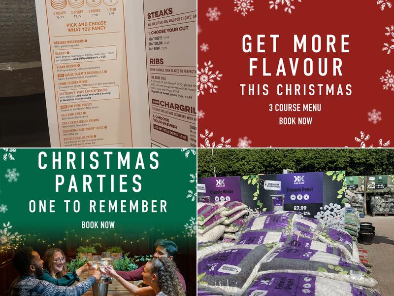 Harvester Bybrook Barn Ashford Kent Menu