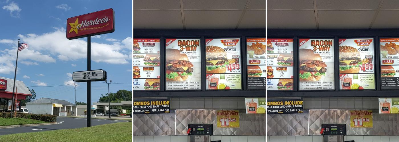 Hardee's Menu