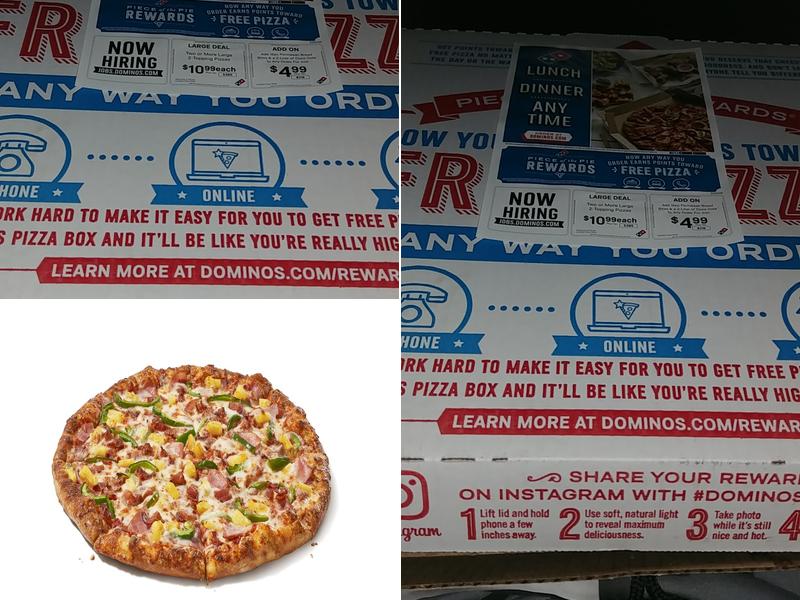 Domino's Pizza Menu