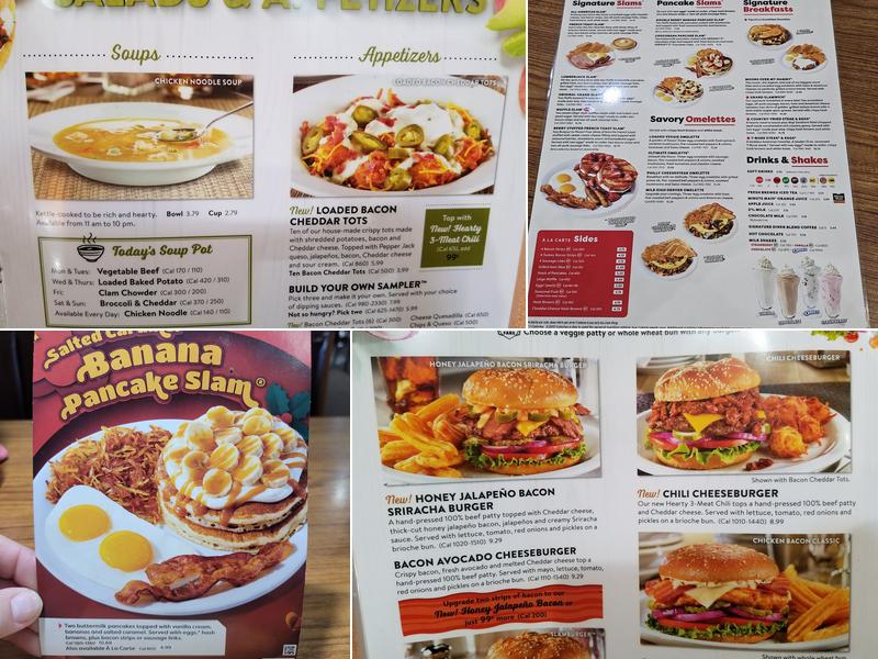 Denny's Menu