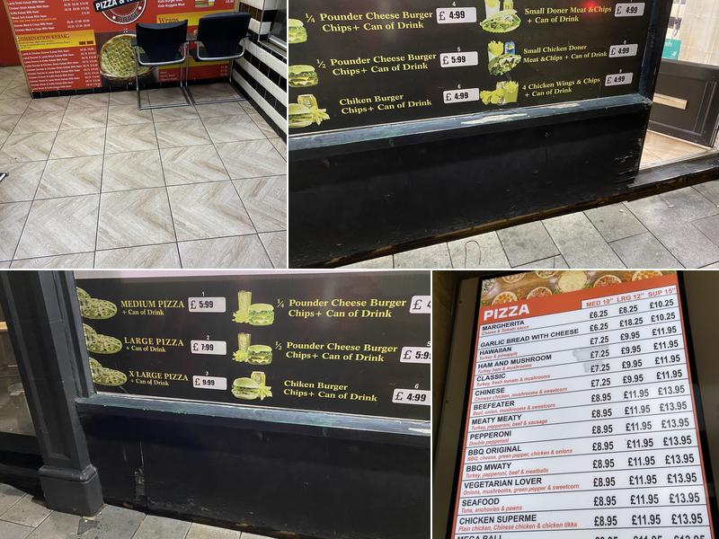 Ashford Pizza & Kebab House Menu