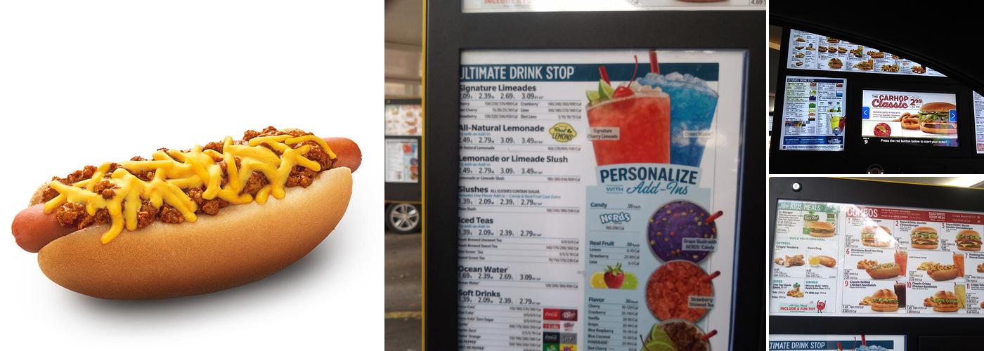 Sonic Drive-In Menu