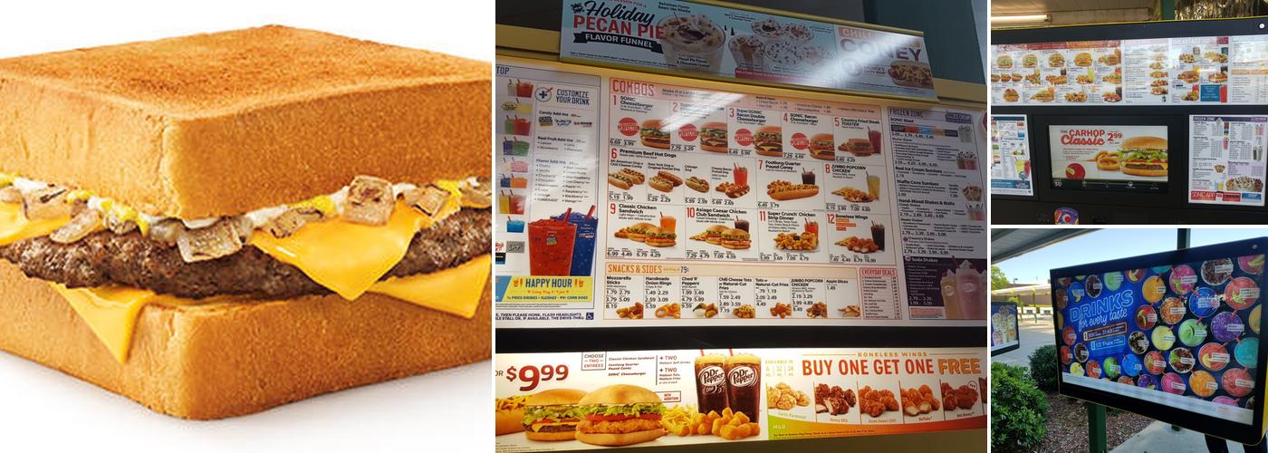 Sonic Drive-In Menu