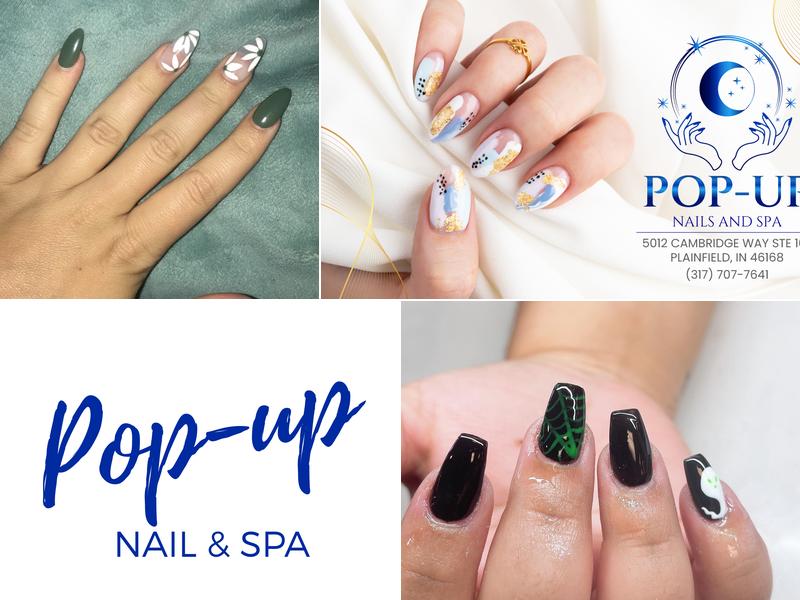 Pop-up nails and spa
