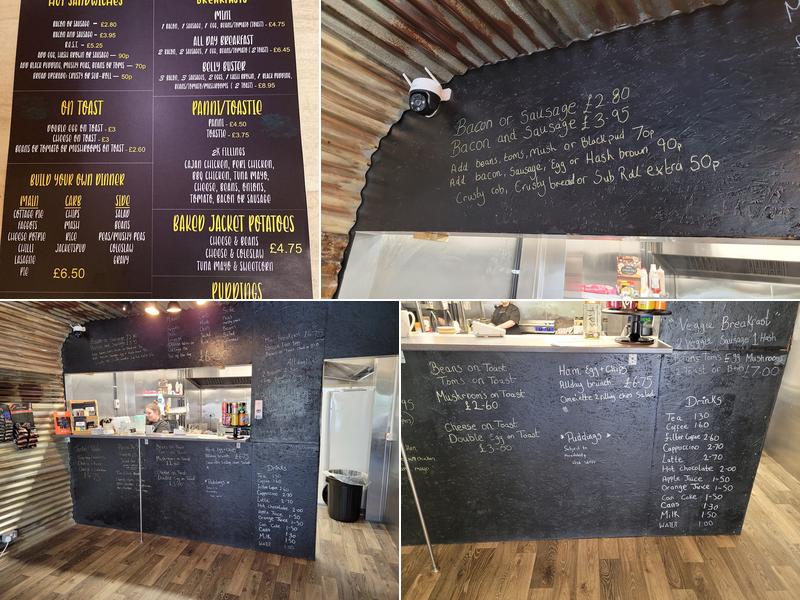 Nadie Bacon's Cafe Menu