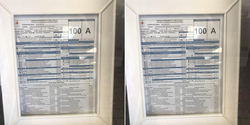 McDonald's Menu