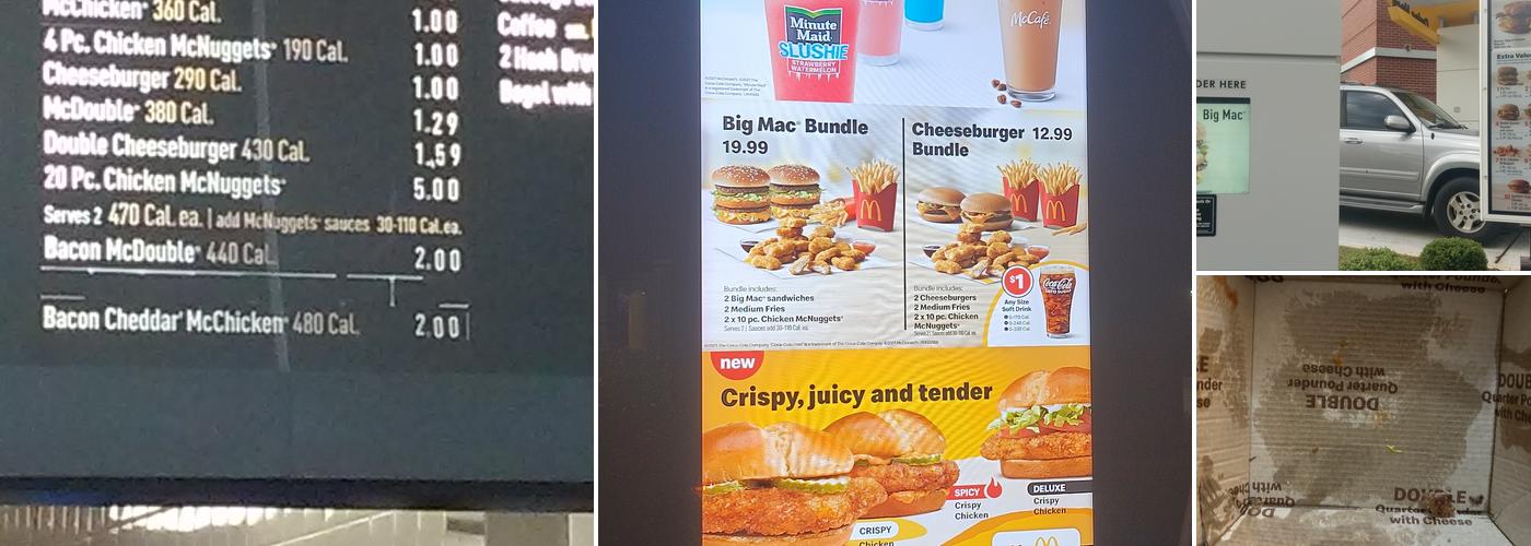 McDonald's Menu