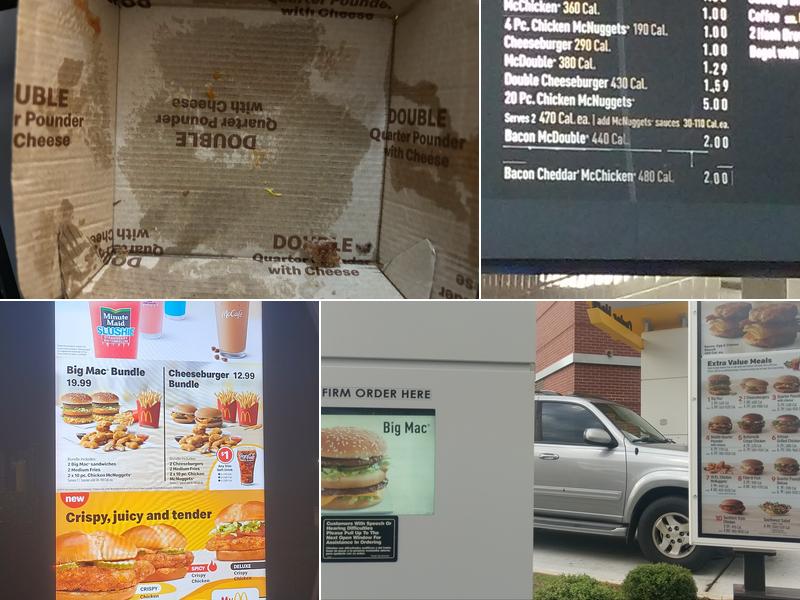 McDonald's Menu
