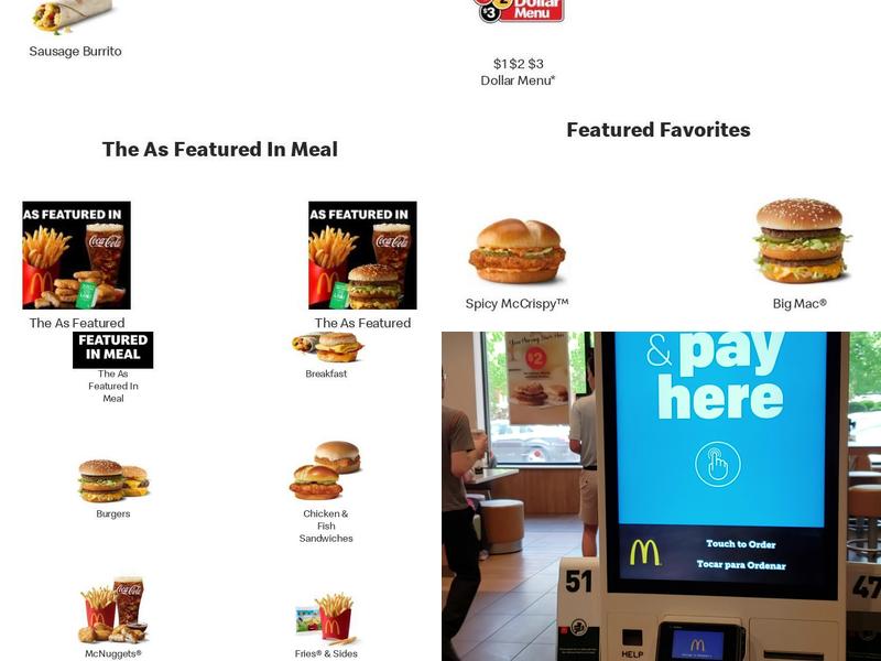 McDonald's Menu