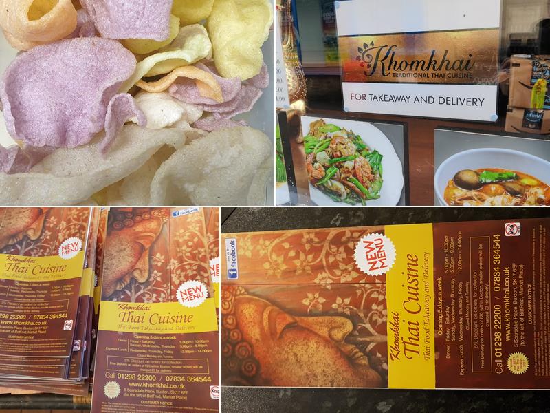 Khomkhai Thai Cuisine Menu