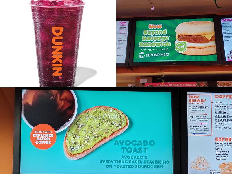 Dunkin' Menu