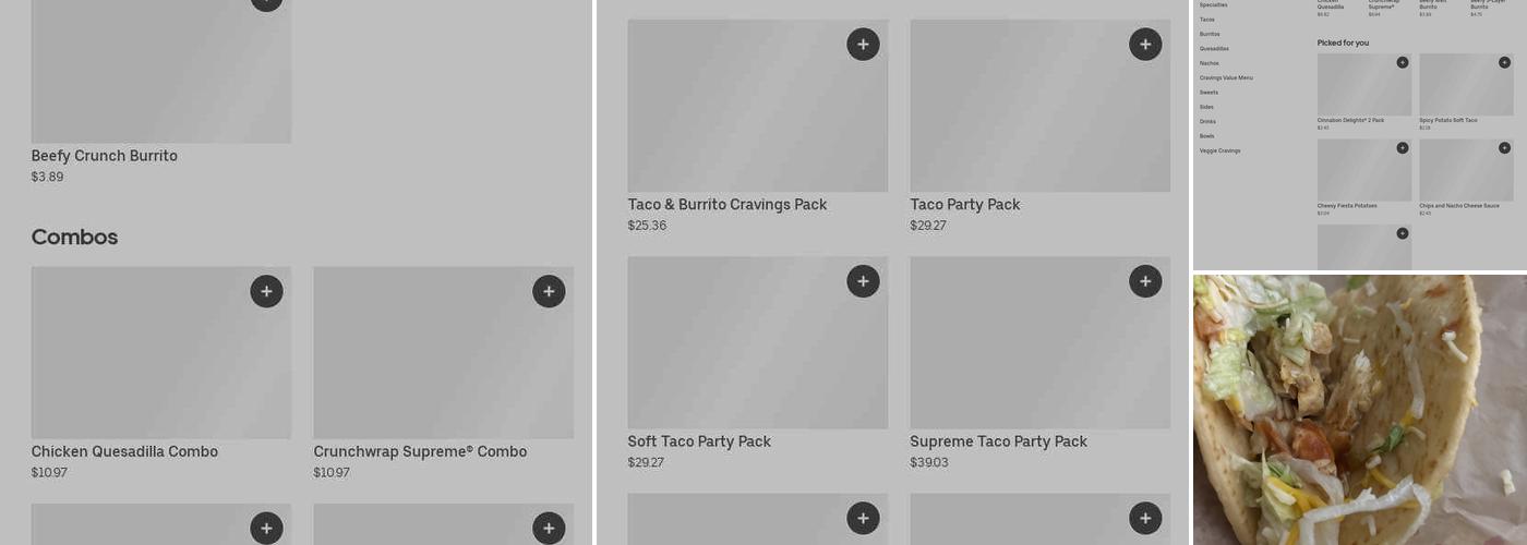 Taco Bell Menu