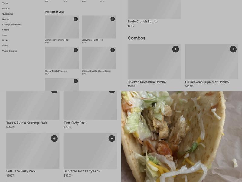 Taco Bell Menu