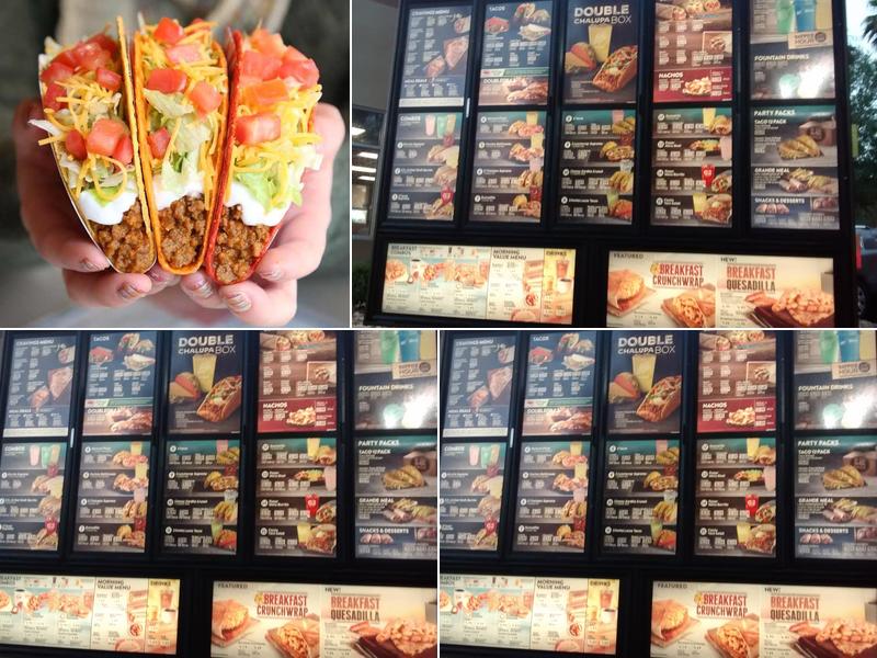 Taco Bell Menu