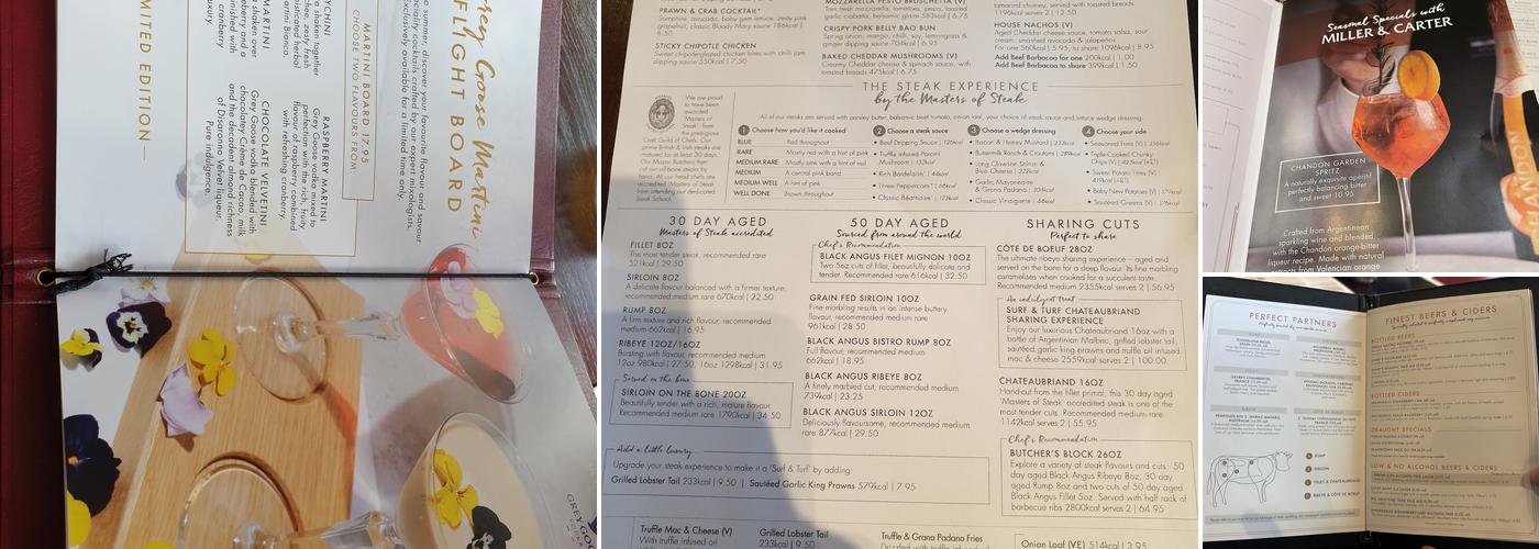 Ashton Moss Ashton-Under-Lyne Menu