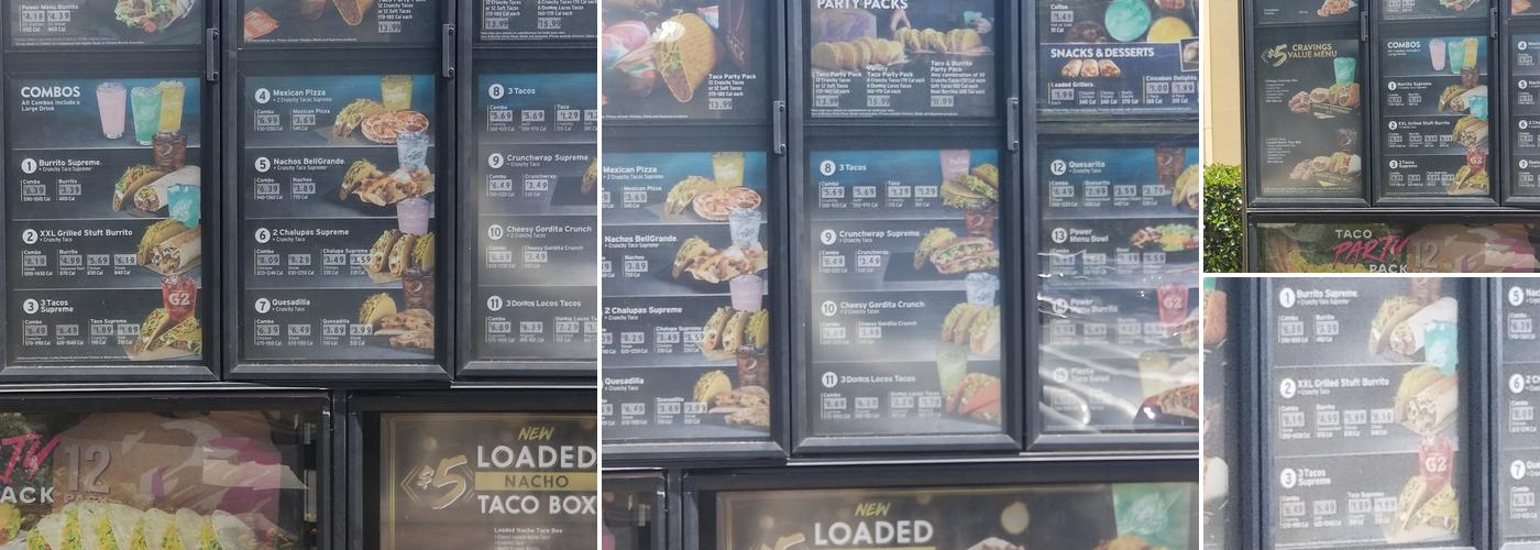 Taco Bell Menu