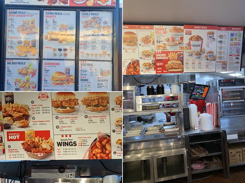 KFC Menu
