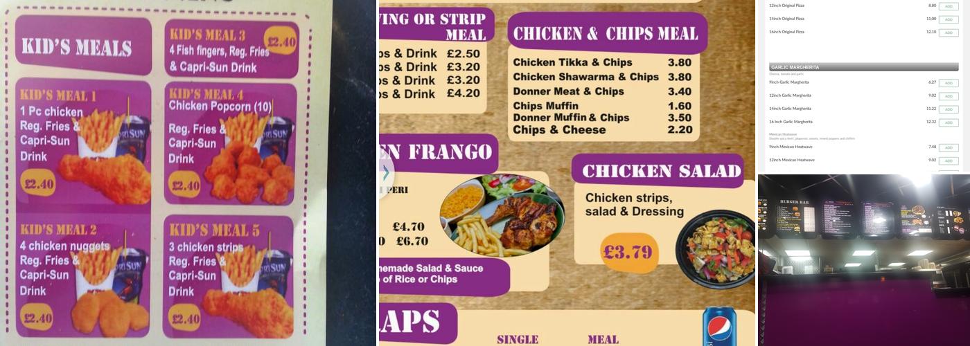 Murghano's Take Away Menu