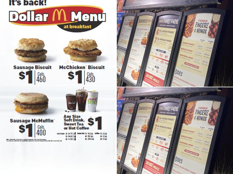 McDonald's Menu