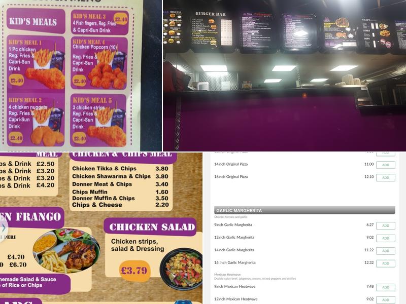 Murghano's Take Away Menu