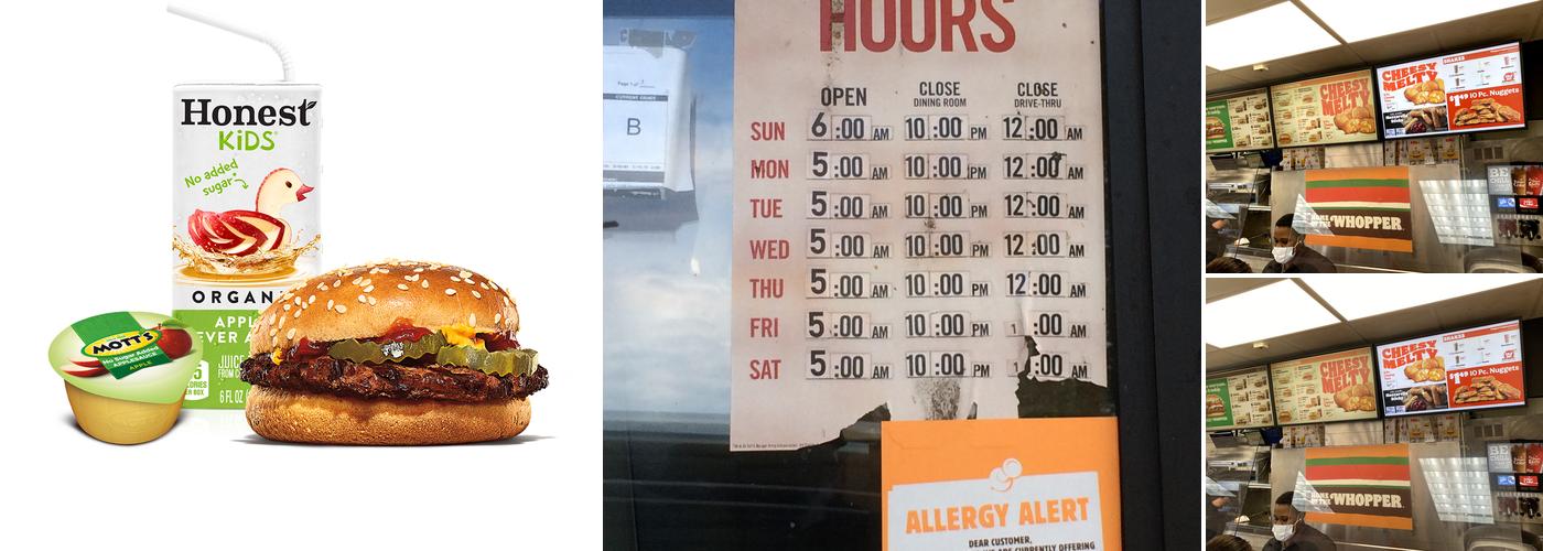 Burger King Menu