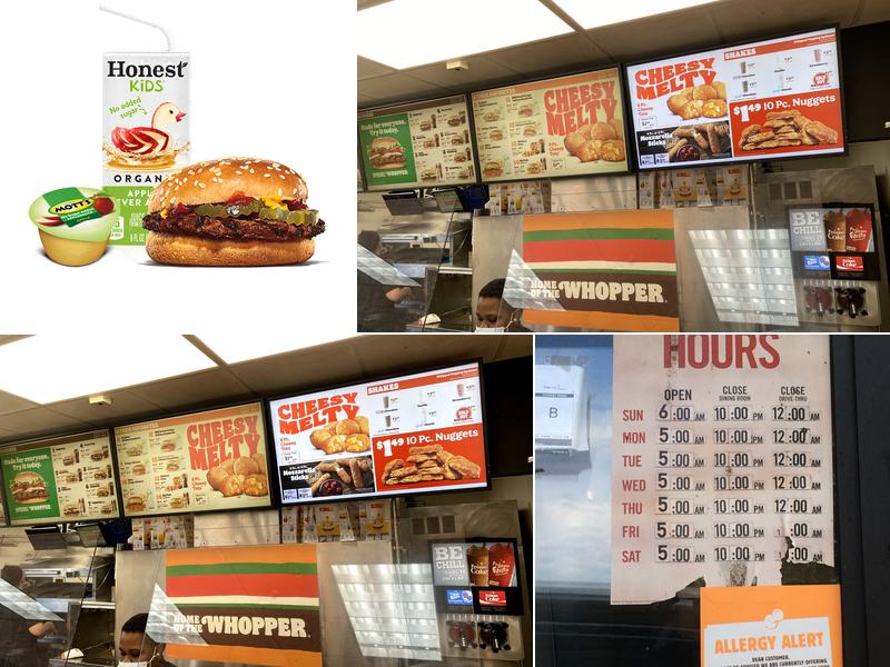 Burger King Menu