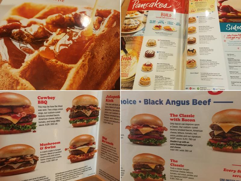 IHOP Menu