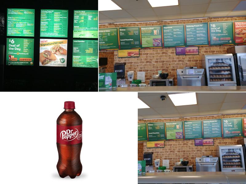 Subway Menu
