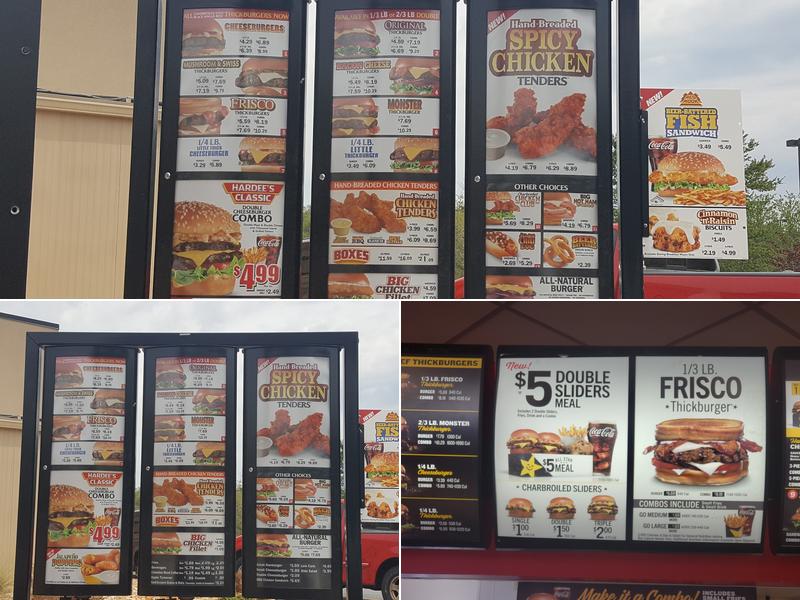Hardee’s Menu