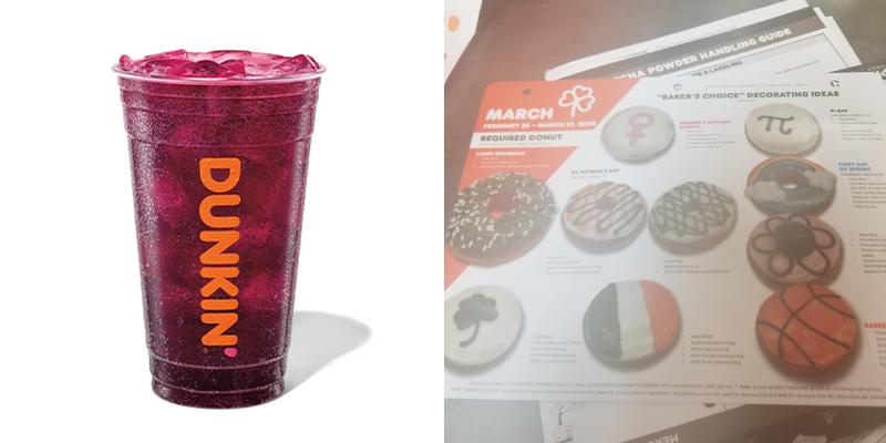 Dunkin' Menu
