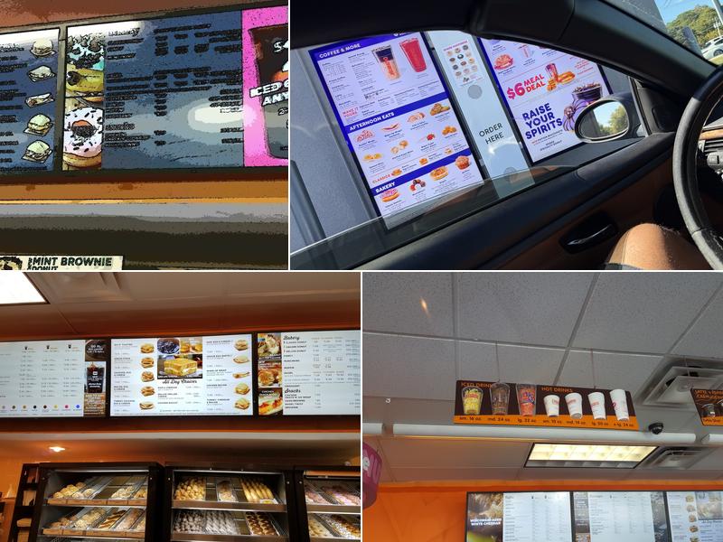 Dunkin' Menu