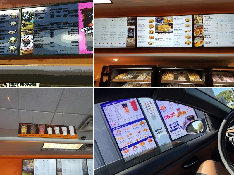 Dunkin' Menu
