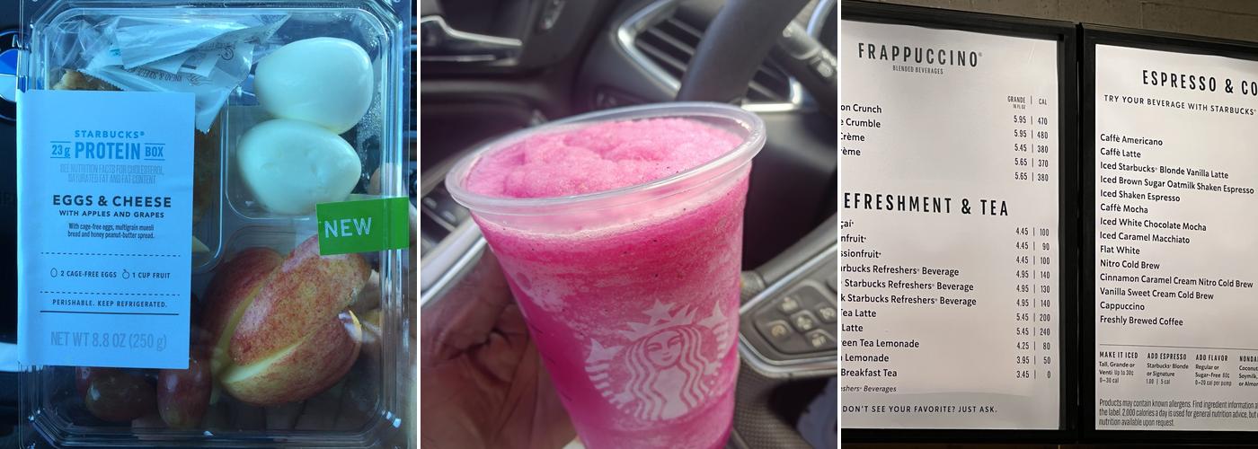 Starbucks Menu