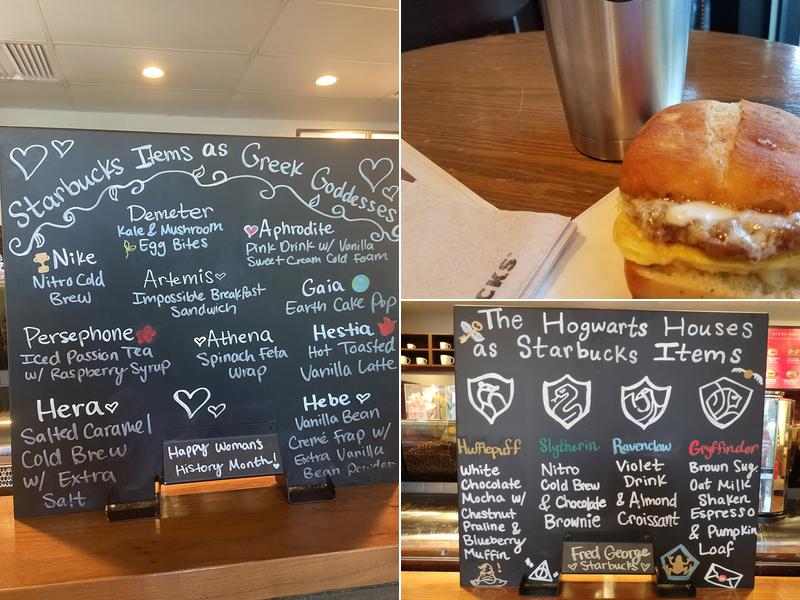 Starbucks Menu
