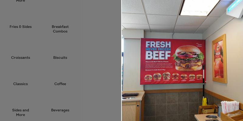 Wendy's Menu