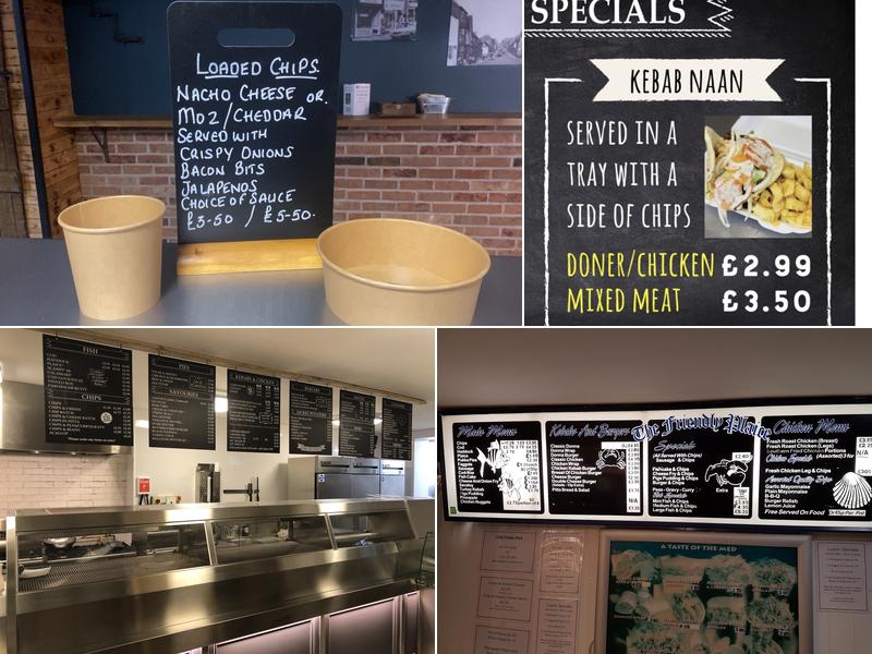 The Friendly Plaice Menu