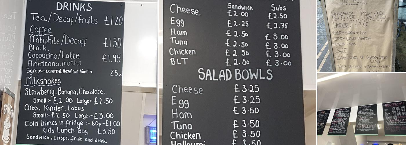 The deli Menu