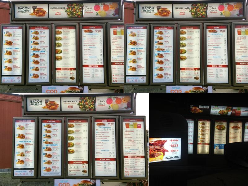 Wendy's Menu